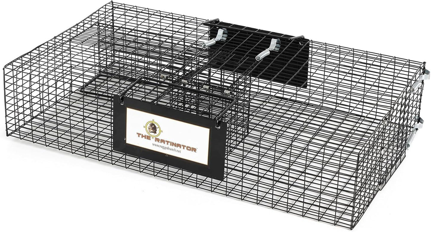 Ratinator product photo - Humane Multi-Catch Live Rat Trap by Rugged Ranch